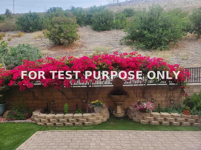 Demo/Test Data 2756 Bellezza Dr., San Diego, CA 92108