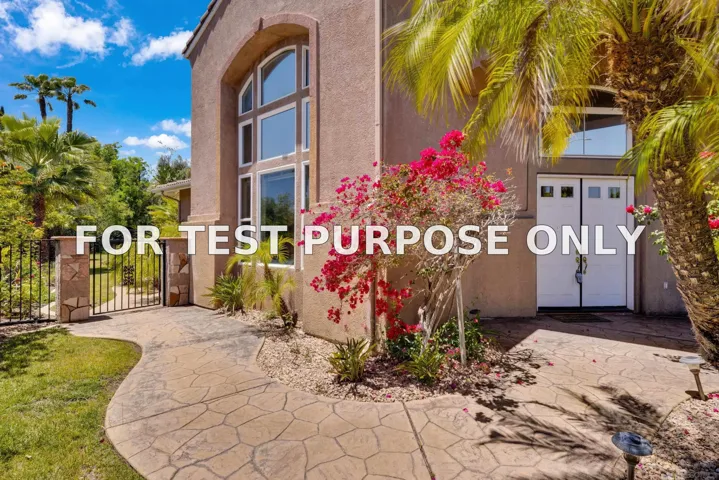 Demo/Test Data 1288 Sunrise Way, Escondido, CA 92029