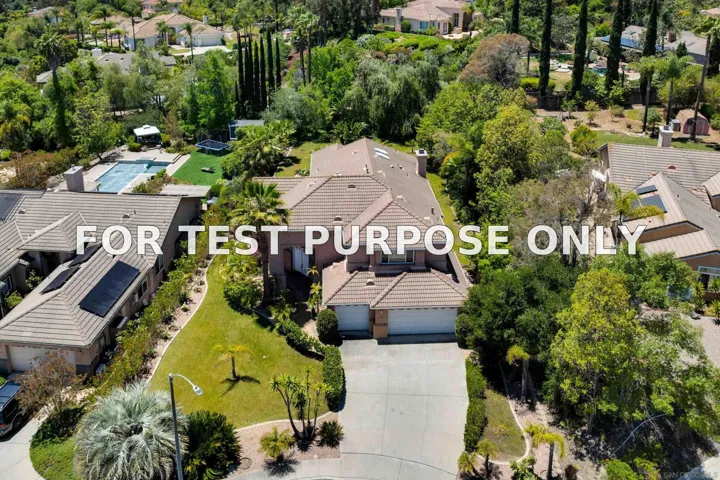 Demo/Test Data 1288 Sunrise Way, Escondido, CA 92029