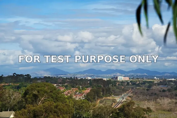 Demo/Test Data 7901 Avenida Kirjah, La Jolla, CA 92037