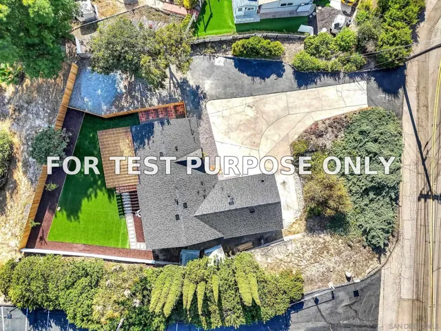 Demo/Test Data 10183 Madrid Way, Spring Valley, CA 91977