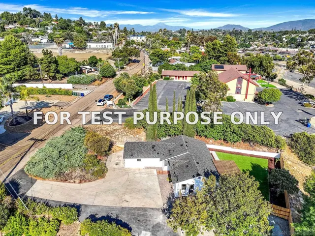 Demo/Test Data 10183 Madrid Way, Spring Valley, CA 91977