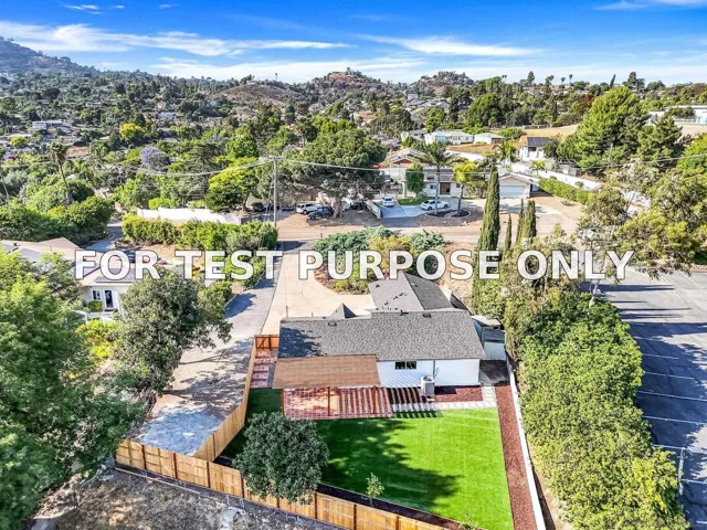 Demo/Test Data 10183 Madrid Way, Spring Valley, CA 91977