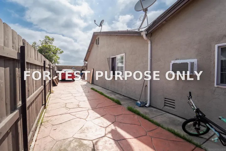 Demo/Test Data 1260 Finch Pl, Chula Vista, CA 91911