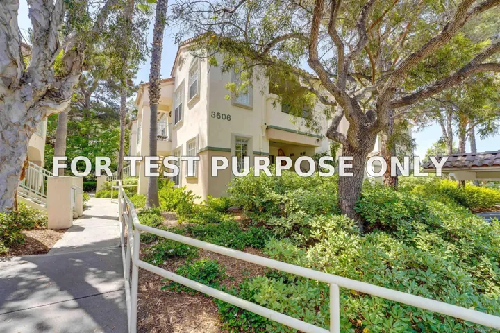 Demo/Test Data 3606 Bernwood Place Unit 14, CARMEL VALLEY, CA 92130