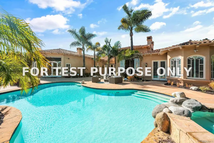 Demo/Test Data 4695 Rancho Verde Trl, San Diego, CA 92130