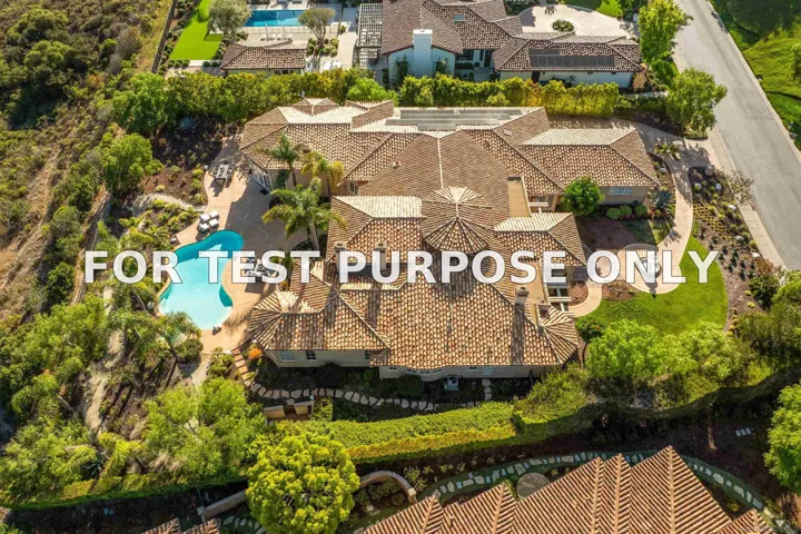 Demo/Test Data 4695 Rancho Verde Trl, San Diego, CA 92130
