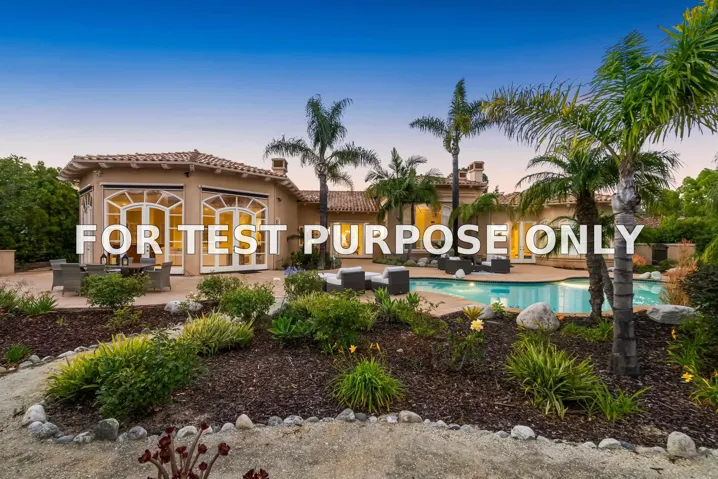 Demo/Test Data 4695 Rancho Verde Trl, San Diego, CA 92130