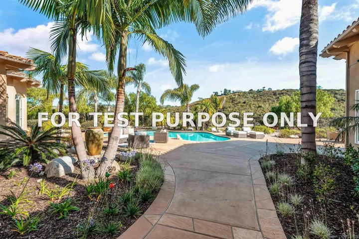 Demo/Test Data 4695 Rancho Verde Trl, San Diego, CA 92130