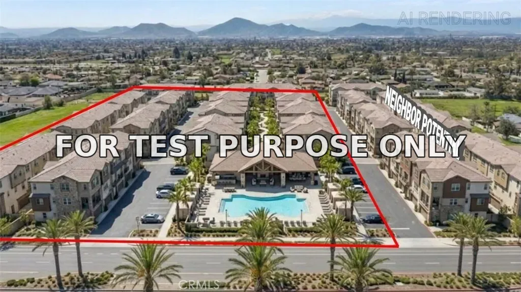 Virtual Rendering of Townhouses in Fontana