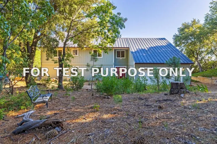 Demo/Test Data 4718 Belvedere Dr, Julian, CA 92036