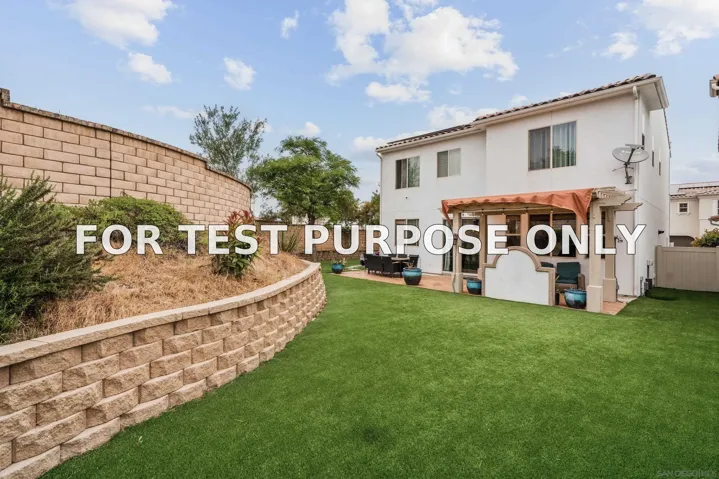 Demo/Test Data 5031 Ballast Lane, San Diego, CA 92154