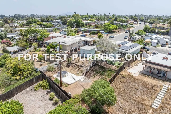 Demo/Test Data 1002 Cuyamaca Ave, Chula Vista, CA 91911
