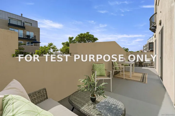Demo/Test Data 1601 India Unit 207, San Diego, CA 92101