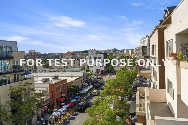 Demo/Test Data 1601 India Unit 207, San Diego, CA 92101