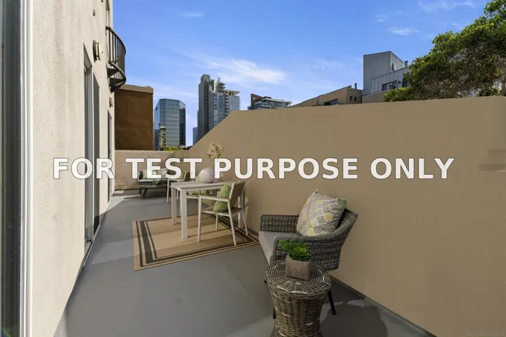 Demo/Test Data 1601 India Unit 207, San Diego, CA 92101