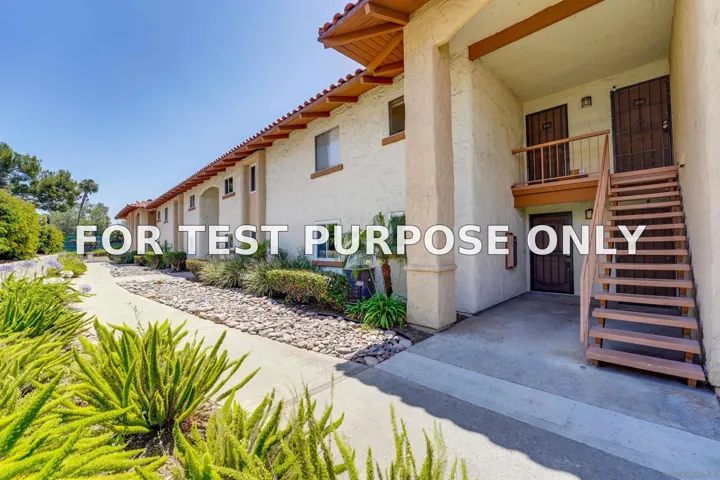 Demo/Test Data 6069 Rancho Mission Rd Unit 105, San Diego, CA 92108