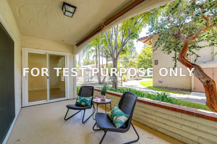 Demo/Test Data 6069 Rancho Mission Rd Unit 105, San Diego, CA 92108