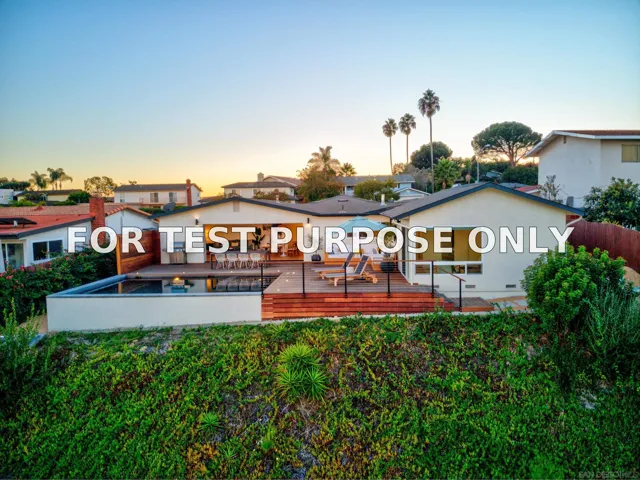 Demo/Test Data 5745 Soledad Mountain Road, La Jolla, CA 92037