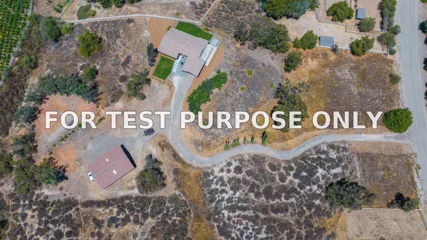 Demo/Test Data 37285 Avenida Bravura, Temecula, CA 92592