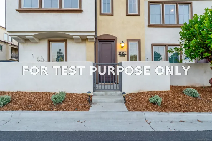 Demo/Test Data 11001 Logan Way, San Diego, CA 92129