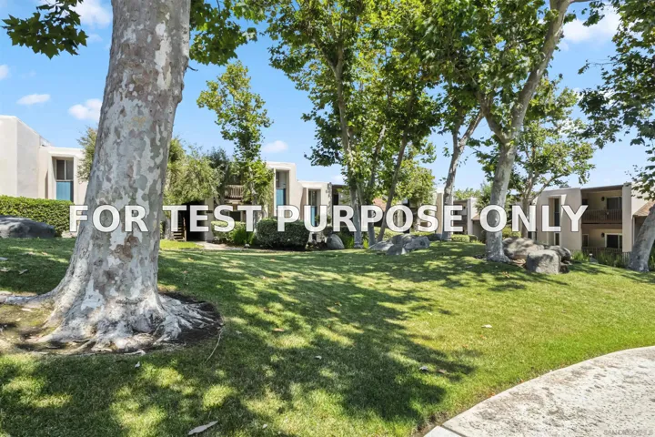 Demo/Test Data 5350 Baltimore Drive Unit Unit 47, La Mesa, CA 91942