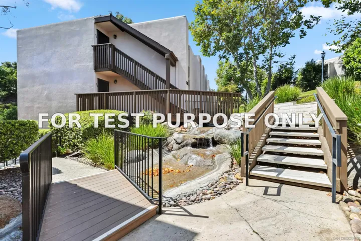 Demo/Test Data 5350 Baltimore Drive Unit Unit 47, La Mesa, CA 91942
