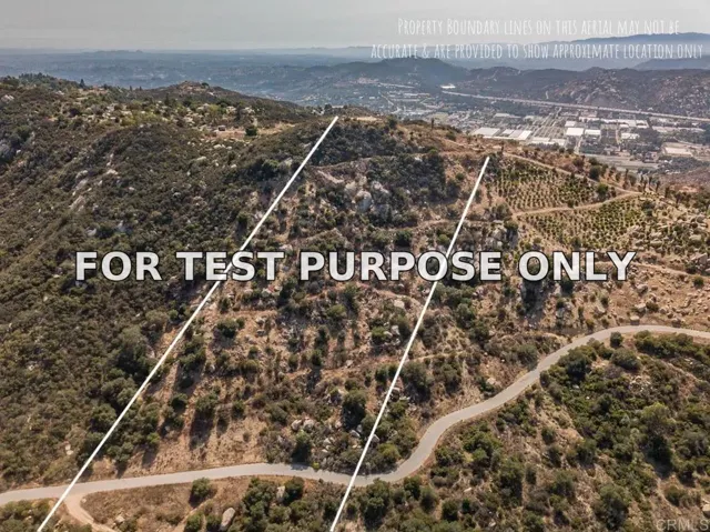 Demo/Test Data Rainbow Highlands, Fallbrook, CA 92028