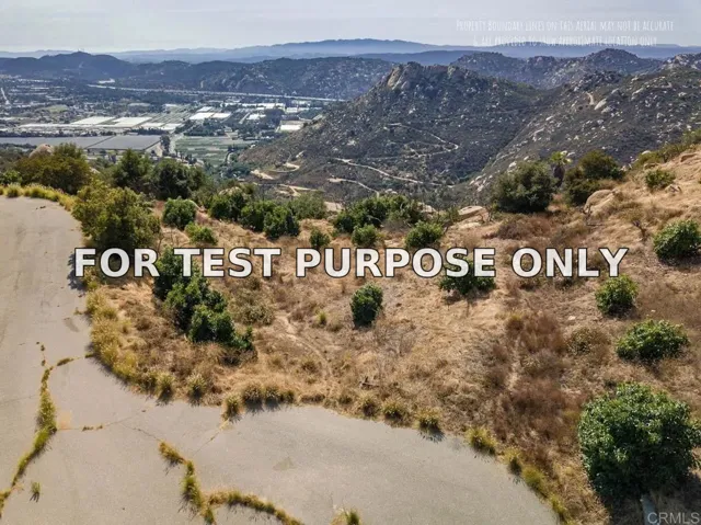 Demo/Test Data Rainbow Highlands, Fallbrook, CA 92028