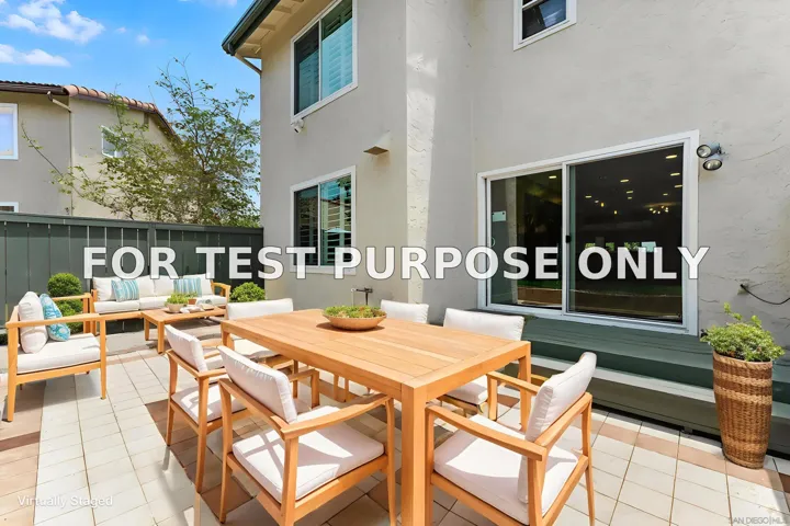 Demo/Test Data 6974 Camino Pacheco, San Diego, CA 92111