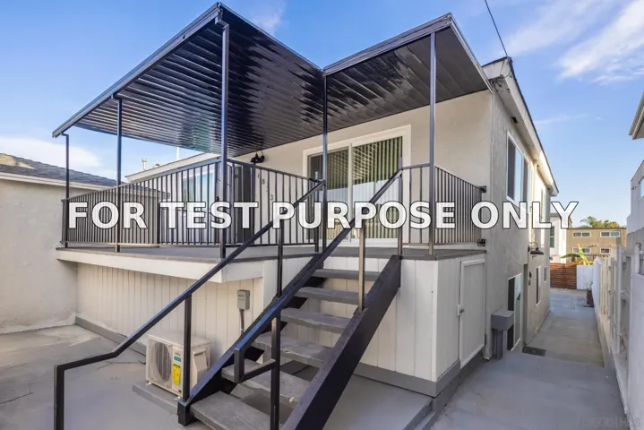 Demo/Test Data 6831-33 Amherst St., San Diego, CA 92115