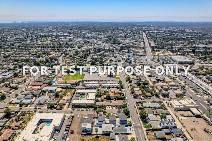 Demo/Test Data 6831-33 Amherst St., San Diego, CA 92115