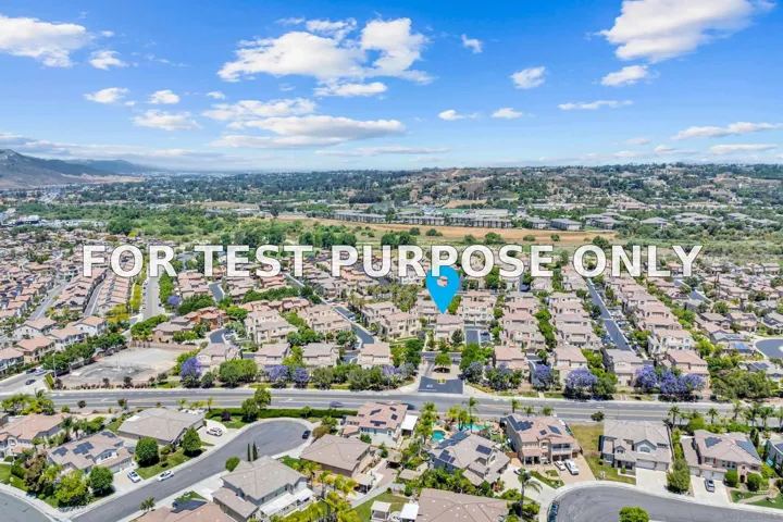 Demo/Test Data 31163 Lavender Ct Unit 204, Temecula, CA 92592