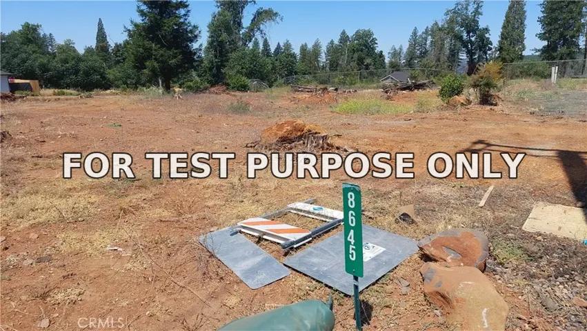 Demo/Test Data 8645 Skyway, Paradise, CA 95969