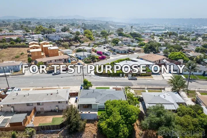 Demo/Test Data 1892 Westinghouse St, San Diego, CA 92111