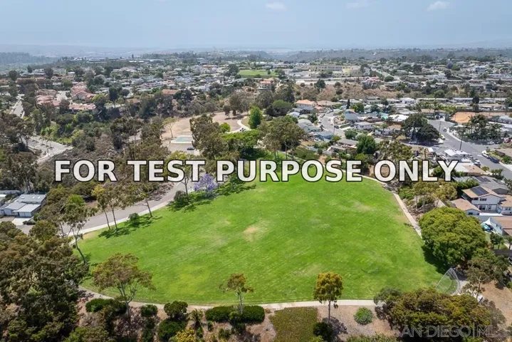 Demo/Test Data 1892 Westinghouse St, San Diego, CA 92111