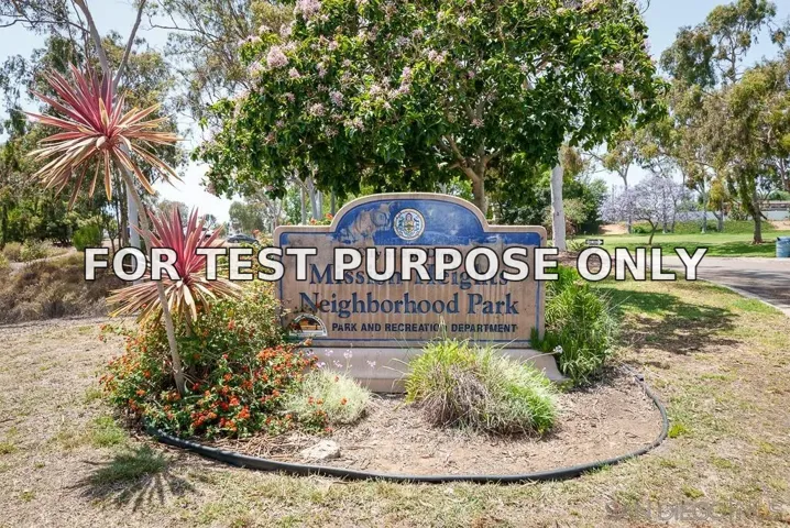 Demo/Test Data 1892 Westinghouse St, San Diego, CA 92111