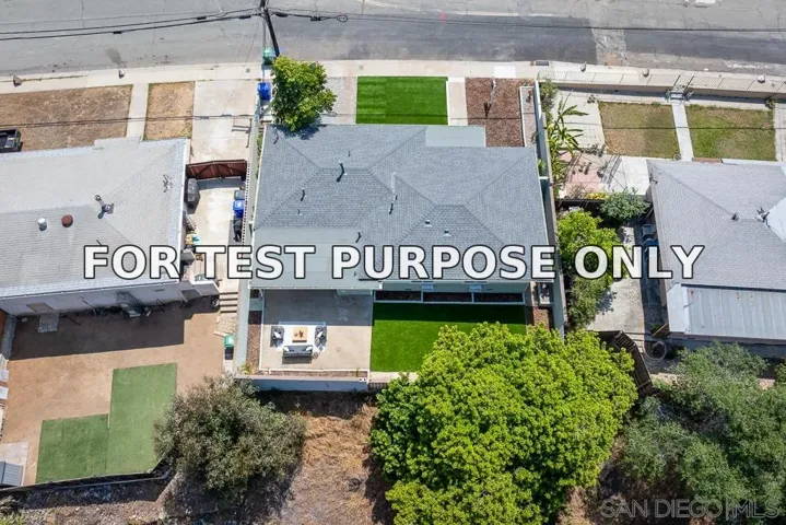 Demo/Test Data 1892 Westinghouse St, San Diego, CA 92111