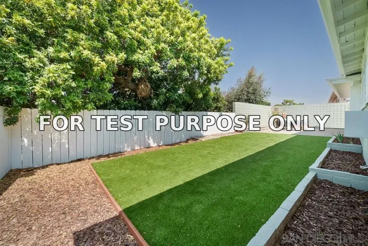 Demo/Test Data 1892 Westinghouse St, San Diego, CA 92111