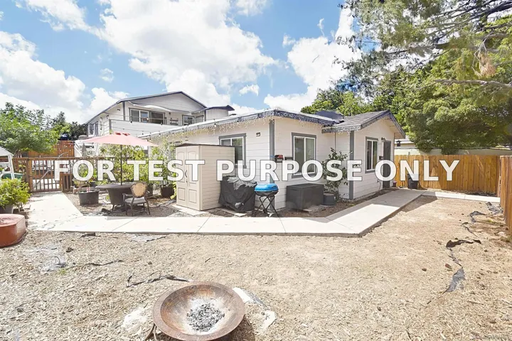 Demo/Test Data 3775 – 3779 Teak Street, SAN DIEGO, CA 92113