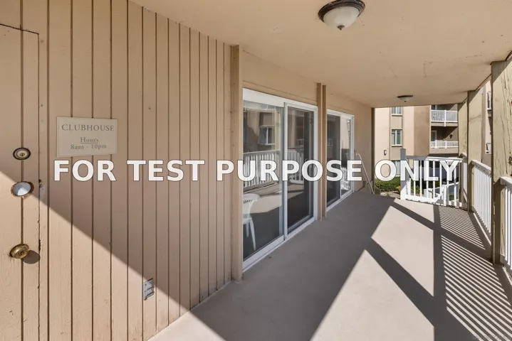 Demo/Test Data 3030 Suncrest Dr Unit 401, San Diego, CA 92116
