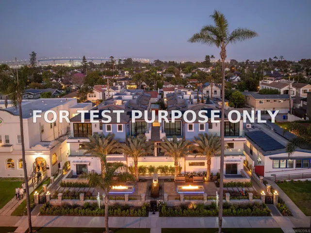 Demo/Test Data 549 Orange Ave, Coronado, CA 92118