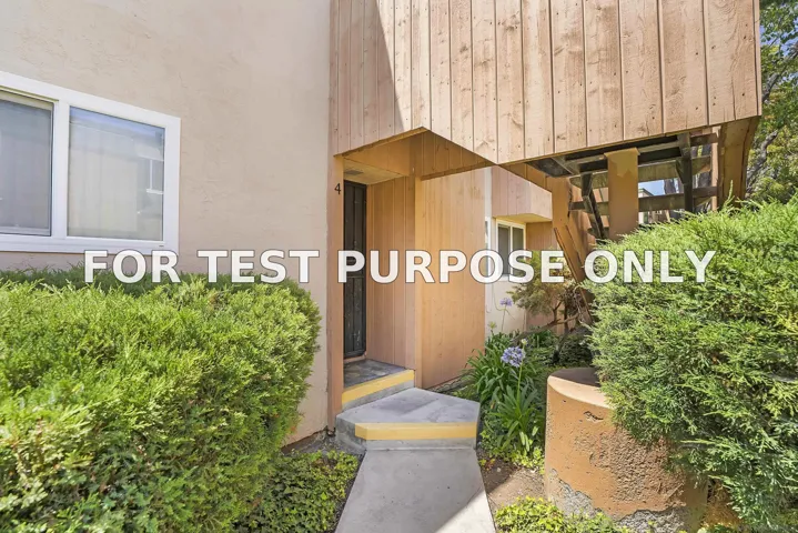 Demo/Test Data 8703 Lake Murray Blvd Unit 4, San Diego, CA 92119