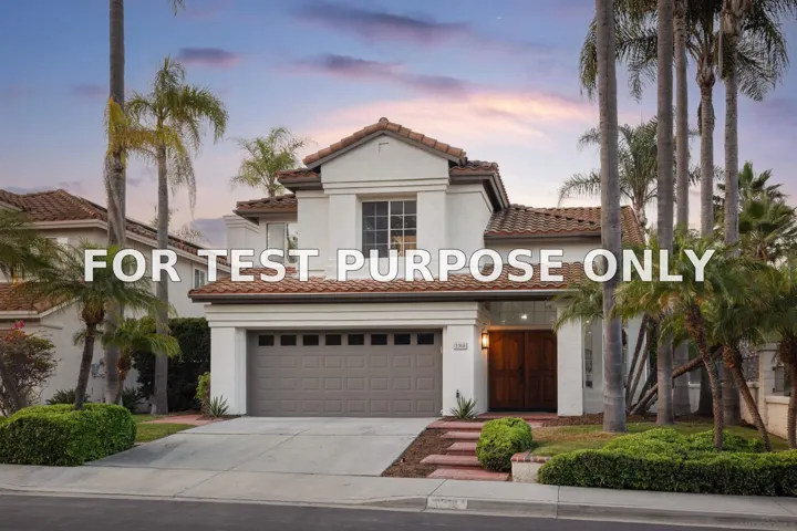 Demo/Test Data 2318 Via Villegas, Carlsbad, CA 92009
