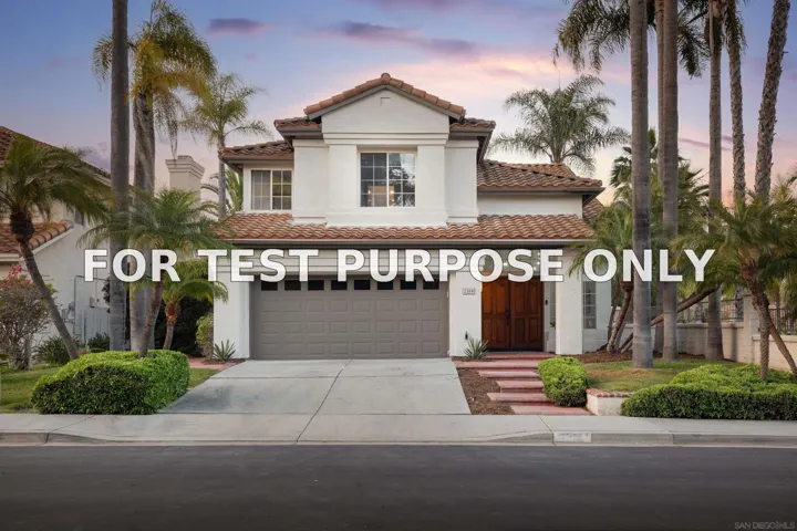Demo/Test Data 2318 Via Villegas, Carlsbad, CA 92009