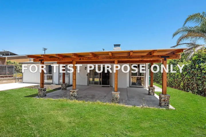 Demo/Test Data 2130 Cardinal Dr, San Diego, CA 92123