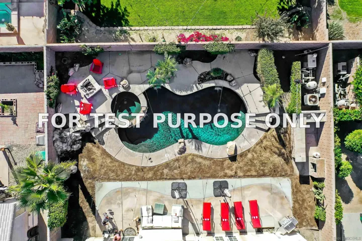 Demo/Test Data 80741 Desert Spur Drive, Indio, CA 92201
