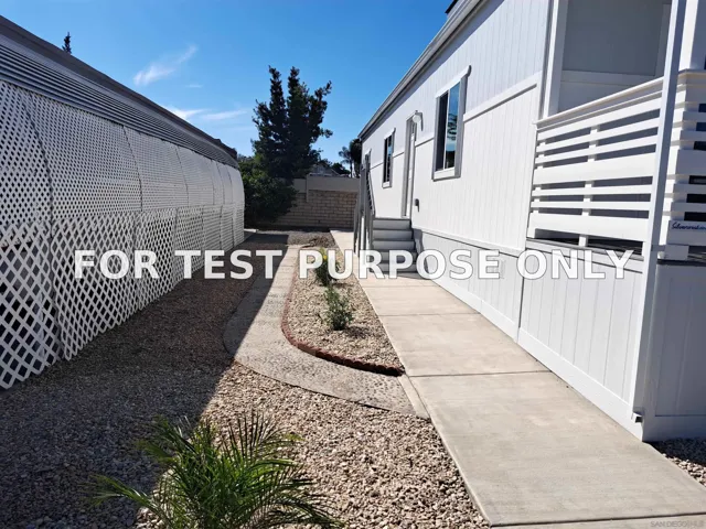 Demo/Test Data 1401 El Norte Parkway Unit 282, San Marcos, CA 92069