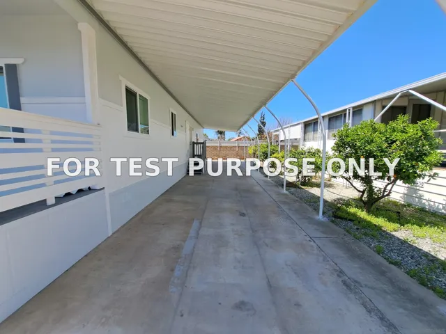 Demo/Test Data 1401 El Norte Parkway Unit 282, San Marcos, CA 92069