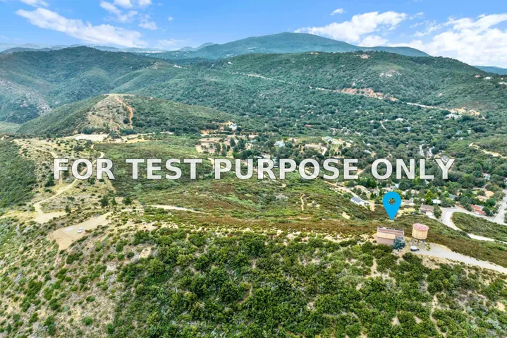 Demo/Test Data Sunset Dr Unit 2-4, Julian, CA 92036
